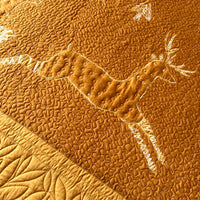 LEROY POETRY IN NATURE NUI SHIBORI OMBRE QUILTED BEDCOVER SET