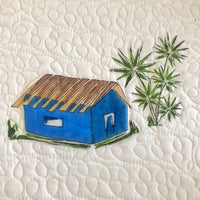 NEIL NAUTICAL PANORAMA 6 PIECE QUILTED BEDCOVER SET