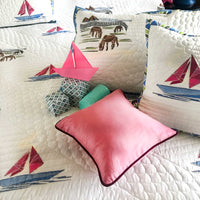 NATE NAUTICAL PANORAMA 6 PIECE QUILTED BEDCOVER SET