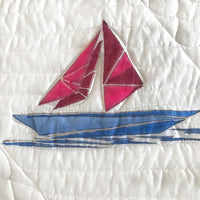 NATE NAUTICAL PANORAMA 6 PIECE QUILTED BEDCOVER SET