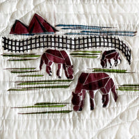 NEUMAN NAUTICAL PANORAMA 6 PIECE QUILTED BEDCOVER SET