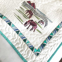 NEUMAN NAUTICAL PANORAMA 6 PIECE QUILTED BEDCOVER SET