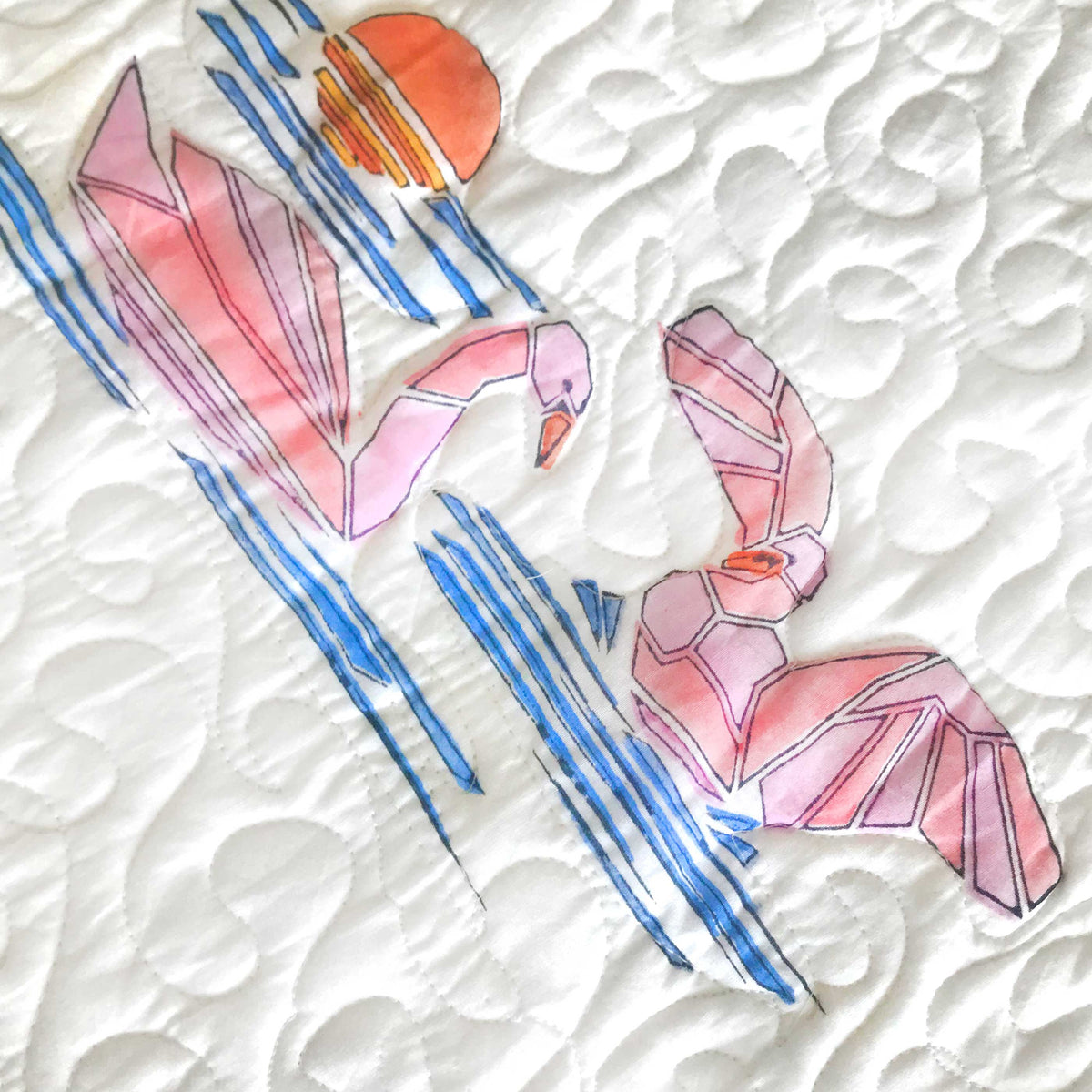 NOELLE NAUTICAL PANORAMA 6 PIECE QUILTED BEDCOVER SET