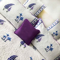 PAIGE PARISIAN PANACHE ILLUMINOUS LAVENDER 6 PIECE QUILTED BEDCOVER SET