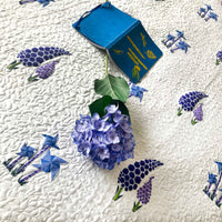 PAIGE PARISIAN PANACHE ILLUMINOUS LAVENDER 6 PIECE QUILTED BEDCOVER SET