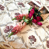 PALOMA PARISIAN PANACHE VINEYARD RED  6 PIECE QUILTED BEDCOVER SET