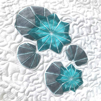 PAMELA PARISIAN PANACHE ALLURING AQUA 6 PIECE QUILTED BEDCOVER SET