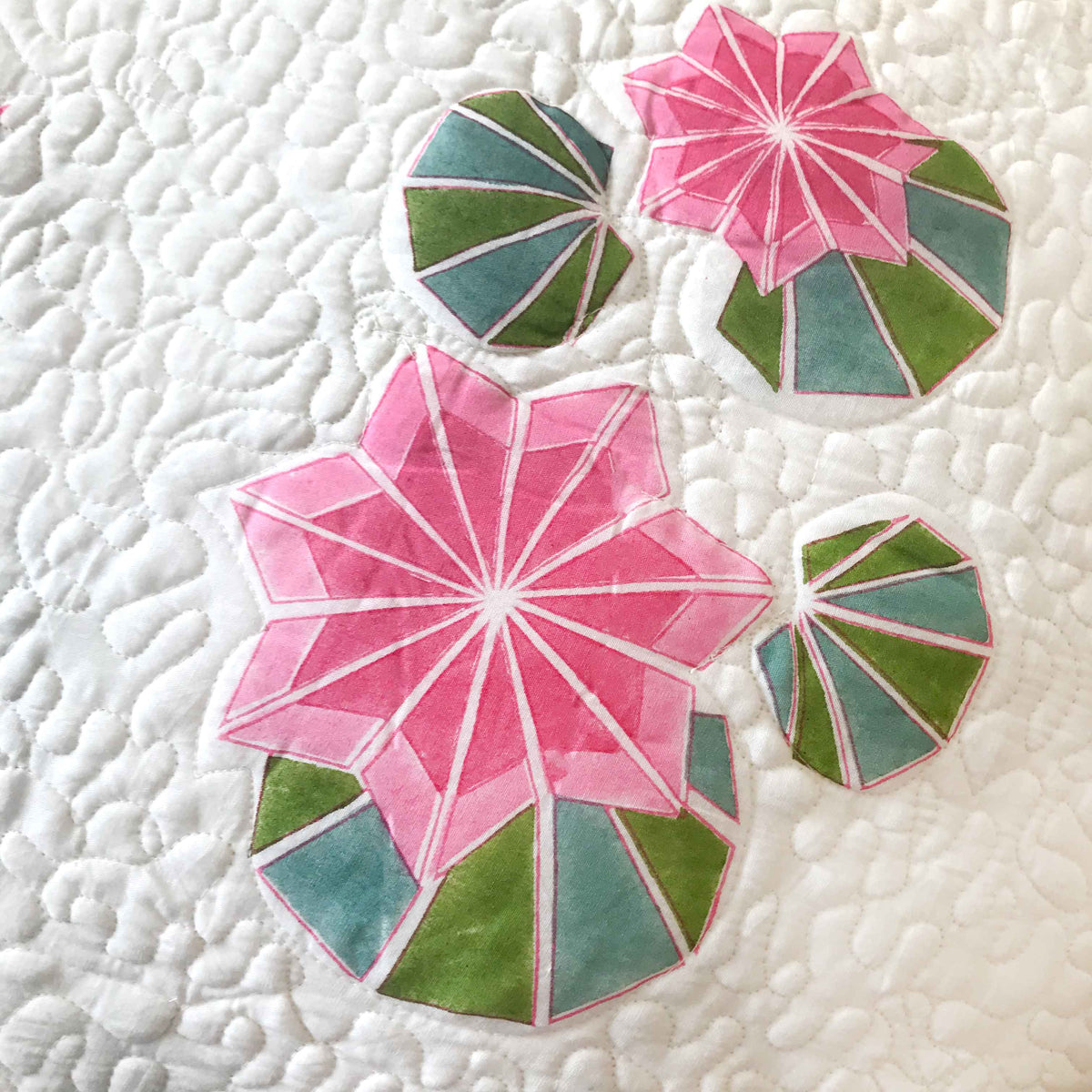 PAULINE PARISIAN PANACHE PASSIONATE PINK 6 PIECE QUILTED BEDCOVER SET