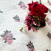 PETRONILA PARISIAN PANACHE MULTICOLOUR 8 PIECE QUILTED BEDCOVER SET