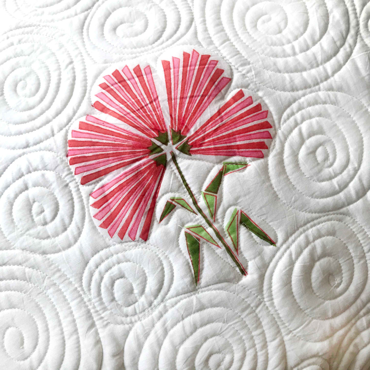 PIPPA PARISIAN PANACHE FUSCHIA PINK 6 PIECE QUILTED BEDCOVER SET