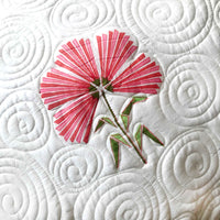 PIPPA PARISIAN PANACHE FUSCHIA PINK 6 PIECE QUILTED BEDCOVER SET