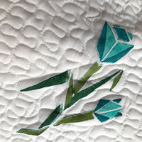 SASHA SALZBURG SPRING REFRESHING AQUA 6 PIECE BEDCOVER SET