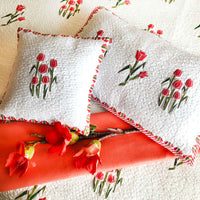 SASHA SALZBURG SPRING PLEASANT PEACH 6 PIECE BEDCOVER SET