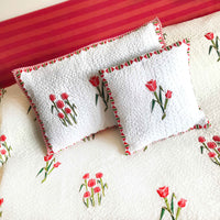 SASHA SALZBURG SPRING PLEASANT PEACH 6 PIECE BEDCOVER SET