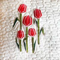 SASHA SALZBURG SPRING PLEASANT PEACH 6 PIECE BEDCOVER SET