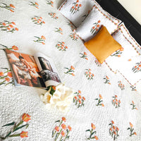 SASHA SALZBURG SPRING SUNSHINE YELLOW 6 PIECE BEDCOVER SET