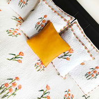 SASHA SALZBURG SPRING SUNSHINE YELLOW 6 PIECE BEDCOVER SET