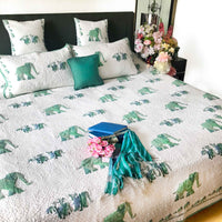 WARREN WONDERFUL WORLD 6 PIECE QUILTED BEDCOVER SET