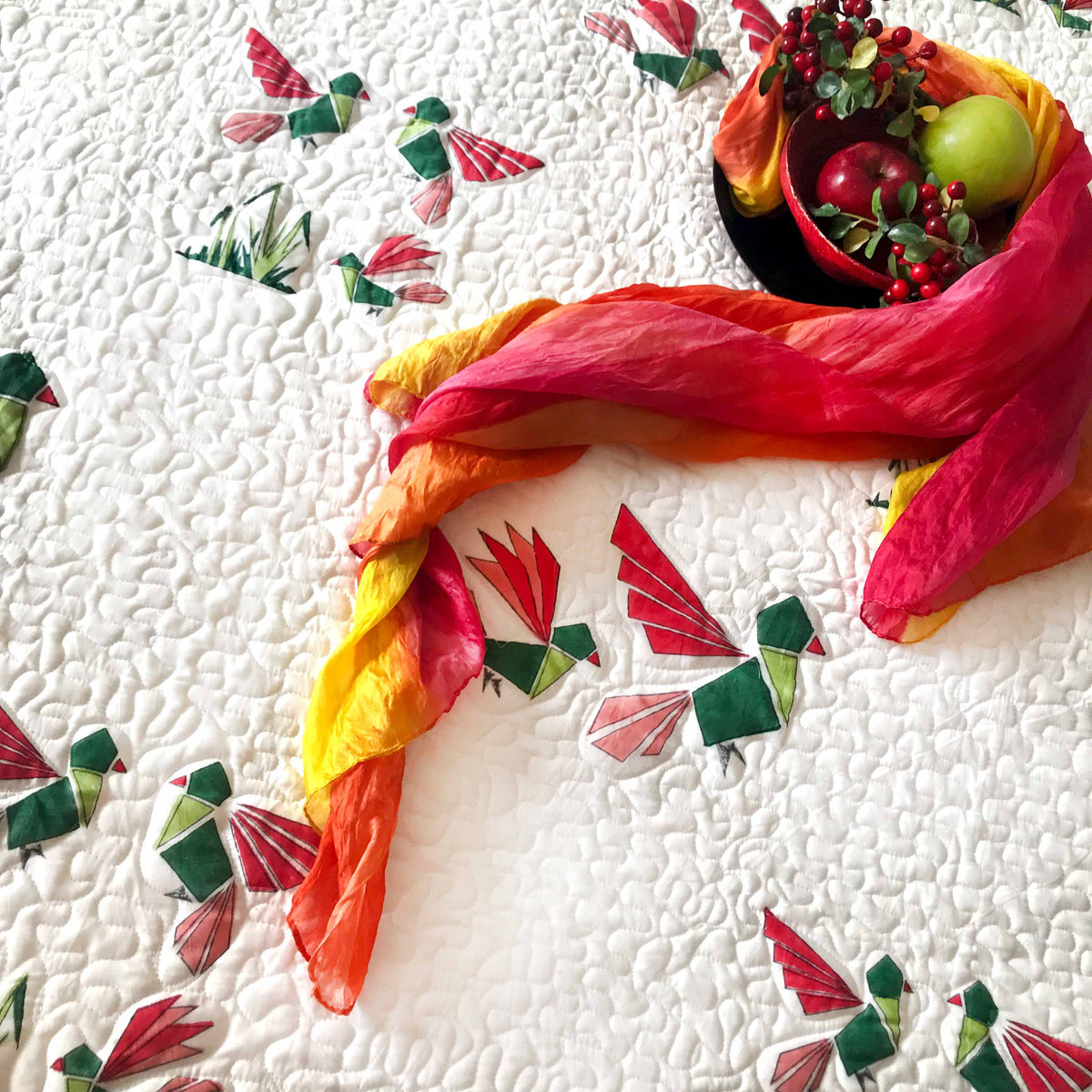 WATSON WONDERFUL WORLD 6 PIECE QUILTED BEDCOVER SET