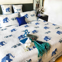 WAYNE WONDERFUL WORLD 6 PIECE QUILTED BEDCOVER SET