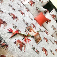 WILLIS WONDERFUL WORLD 6 PIECE QUILTED BEDCOVER SET