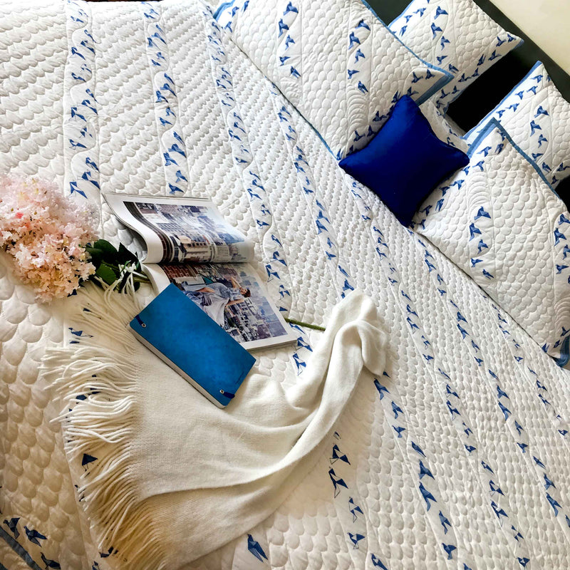 WINONA WONDERFUL WORLD 6 PIECE QUILTED BEDCOVER SET