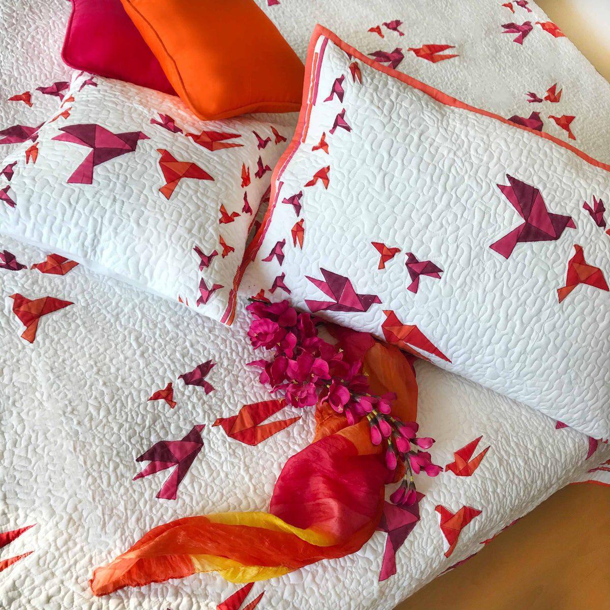 WINSLET WONDERFUL WORLD 7 PIECE QUILTED BEDCOVER SET