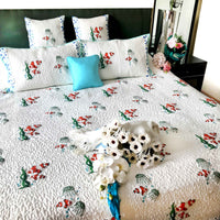 WYNTER WONDERFUL WORLD 6 PIECE QUILTED BEDCOVER SET