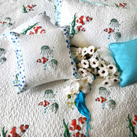 WYNTER WONDERFUL WORLD 6 PIECE QUILTED BEDCOVER SET