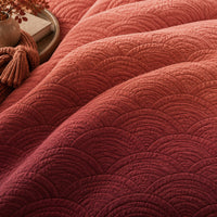 AARON NORTHERN LIGHTS - FESTIVE COLLECTION OMBRE QUILTED BEDCOVER SET