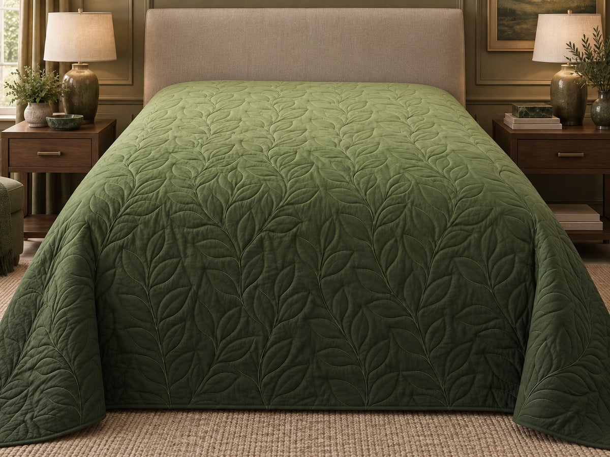 ALLEN NORTHERN LIGHTS - FESTIVE COLLECTION OMBRE QUILTED BEDCOVER SET