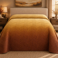 ANDRE NORTHERN LIGHTS - FESTIVE COLLECTION OMBRE QUILTED BEDCOVER SET