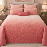 ANSEL NORTHERN LIGHTS - FESTIVE COLLECTION OMBRE QUILTED BEDCOVER SET