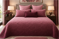 ARCHIE NORTHERN LIGHTS - FESTIVE COLLECTION OMBRE QUILTED BEDCOVER SET