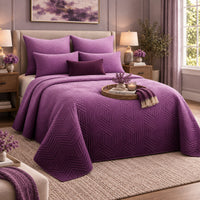 ASHTON NORTHERN LIGHTS - FESTIVE COLLECTION OMBRE QUILTED BEDCOVER SET