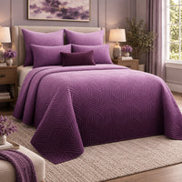 ASHTON NORTHERN LIGHTS - FESTIVE COLLECTION OMBRE QUILTED BEDCOVER SET