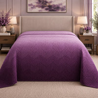 ASHTON NORTHERN LIGHTS - FESTIVE COLLECTION OMBRE QUILTED BEDCOVER SET