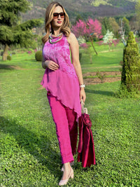IRA PARISIAN PASSION PURE CHIFFON TUNIC SET