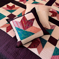 VIANCA GORGEOUS KASHMIR PATOLA SILK QUILTED BEDCOVER SET