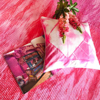 CATHERINE  COLOUR CASCADE SHIBORI SHABANG QUILTED 4 PIECE BEDCOVER SET