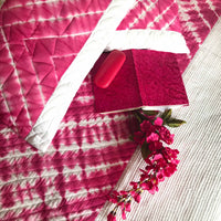 CELINE  COLOUR CASCADE SHIBORI SHABANG QUILTED BEDCOVER SET