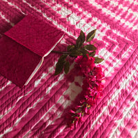 CELINE  COLOUR CASCADE SHIBORI SHABANG QUILTED BEDCOVER SET