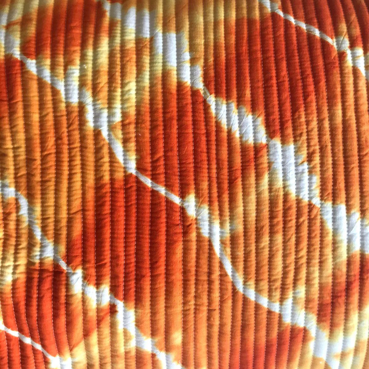 CELESTE  COLOUR CASCADE SHIBORI SHABANG QUILTED BEDCOVER SET