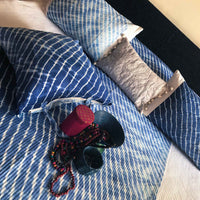 AZURINA SHIBORI SHABANG QUILTED BEDCOVER SET