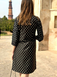 CHRISTIE ANSEL ADAMS INSPIRED BROCADE JACKET SET
