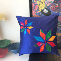 EVELYNN SALZBURG SPRING APPLIQUE CUSHION COVER SET
