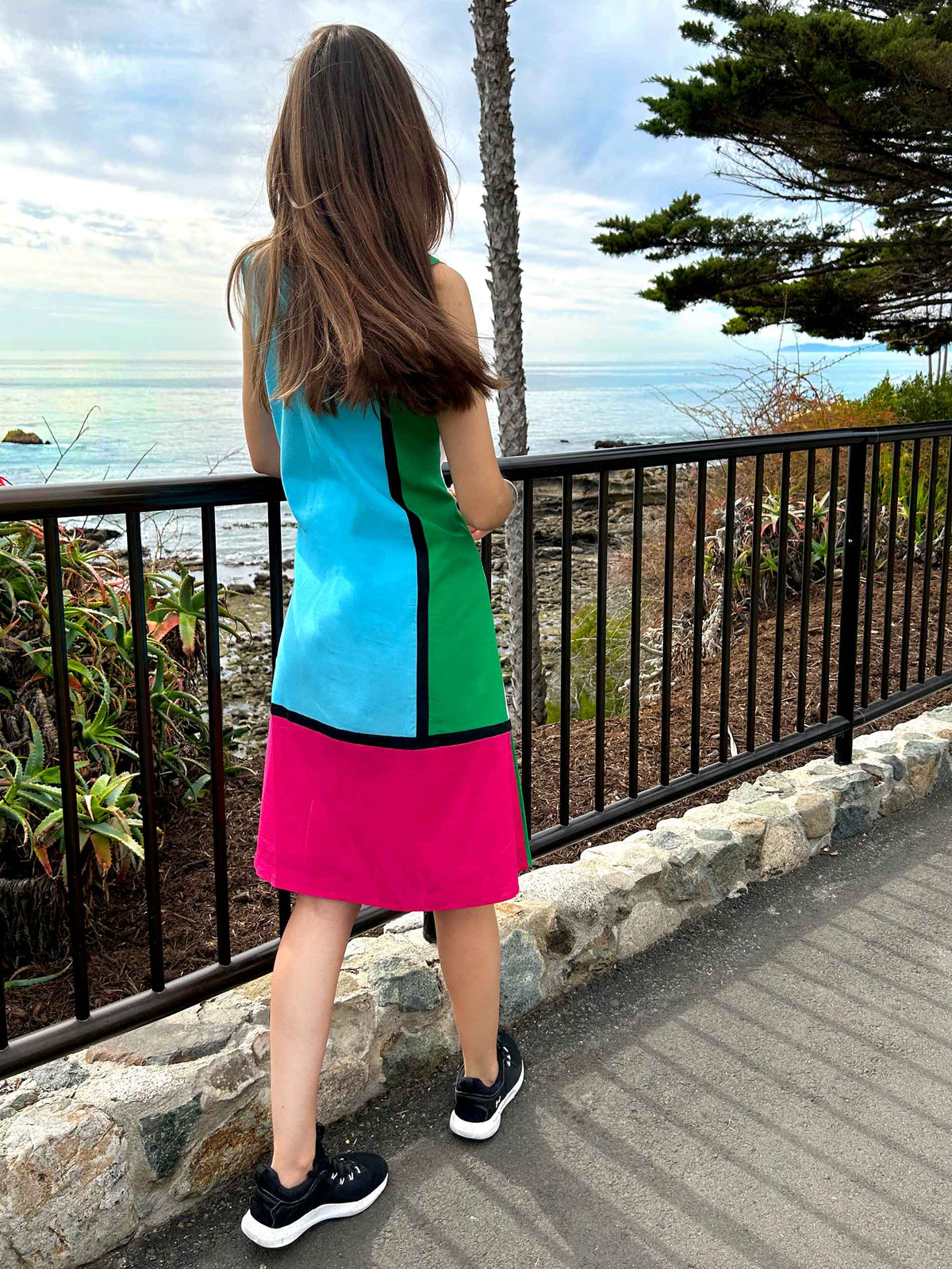 Back view of the dress