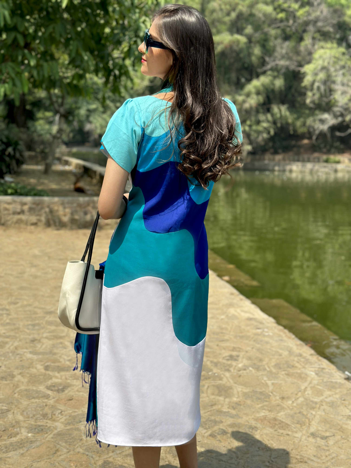 Back view of the dress