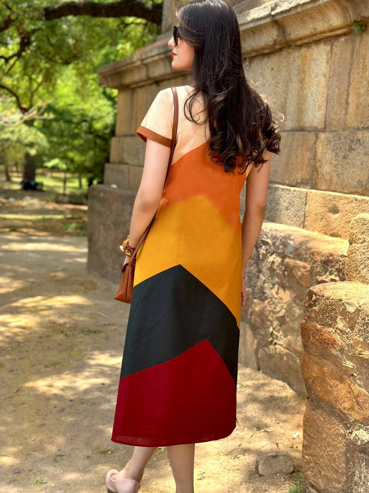 Back view of the dress