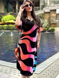 Close up view of the dress
